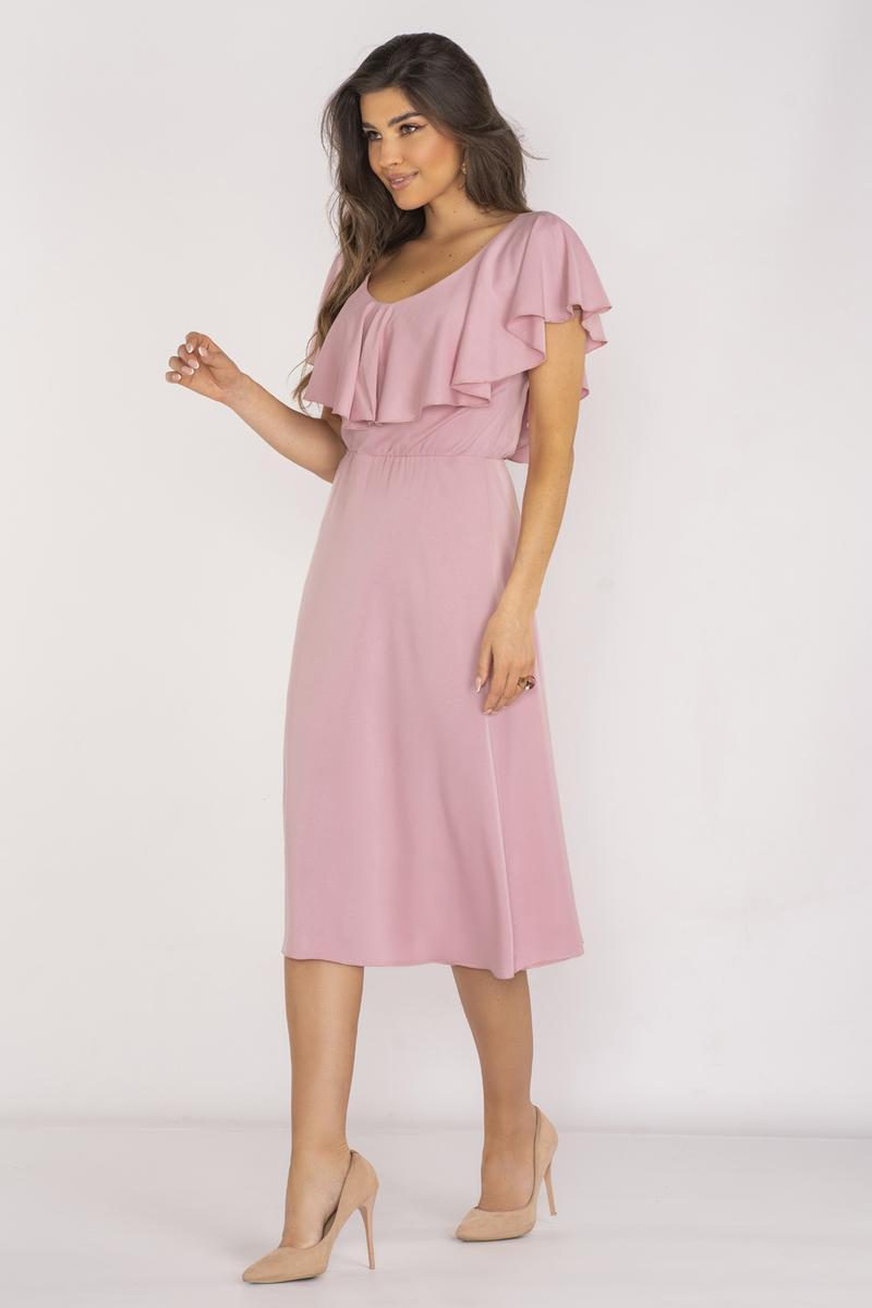 Sukienka Model A659 Dirty Pink - awama196596 - Różowy - obrazek 2