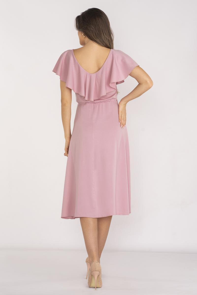 Sukienka Model A659 Dirty Pink - awama196596 - Różowy - obrazek 3