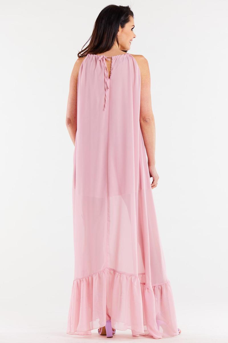Sukienka Model A516 Powder Pink - awama196611 - Różowy - obrazek 3
