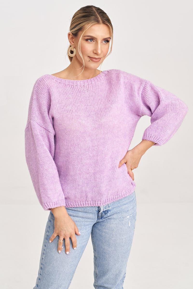 Sweter Damski Model M993 Violet - Figl197340 - Fioletowy