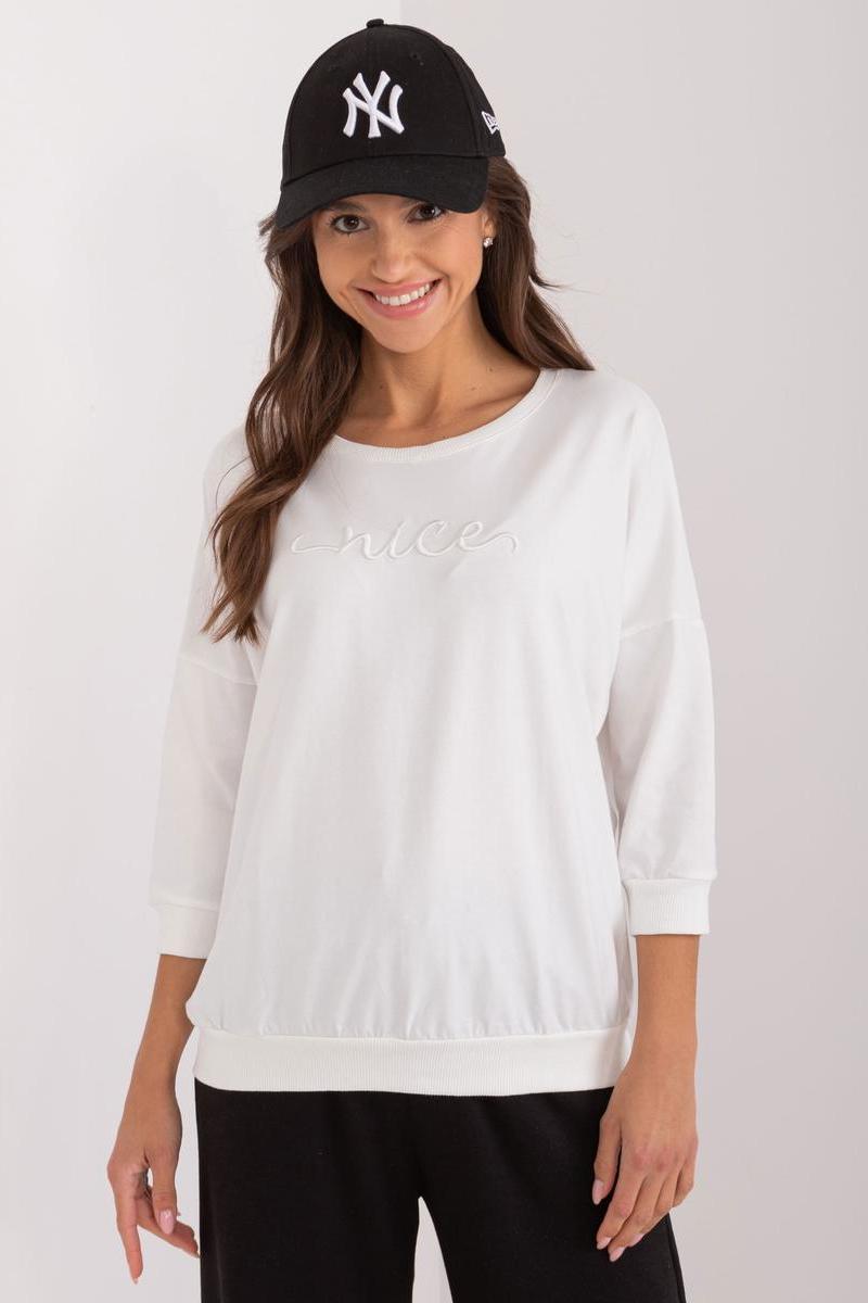 Bluza Damska Model RV-BZ-9519.22 Ecru - Relevance197448 - Beżowy