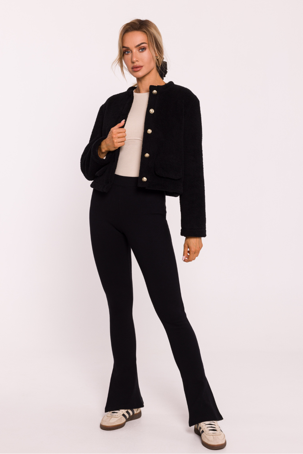 Bluza Damska Model MOE807 Black - Moe199656 - Czarny - obrazek 2