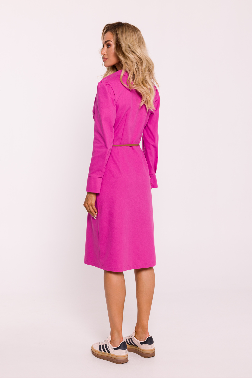 Sukienka Model MOE804 Pink - Moe199664 - Różowy - obrazek 2