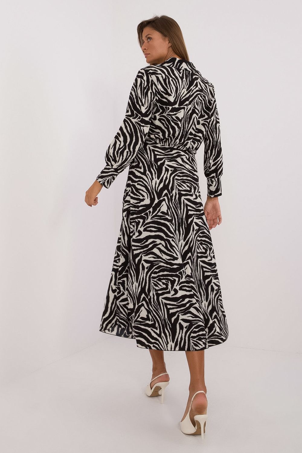 Spódnica Komplet Model DHJ-KMPL-19586.44 Ecru - Italy Moda199952 - Beżowy - obrazek 3