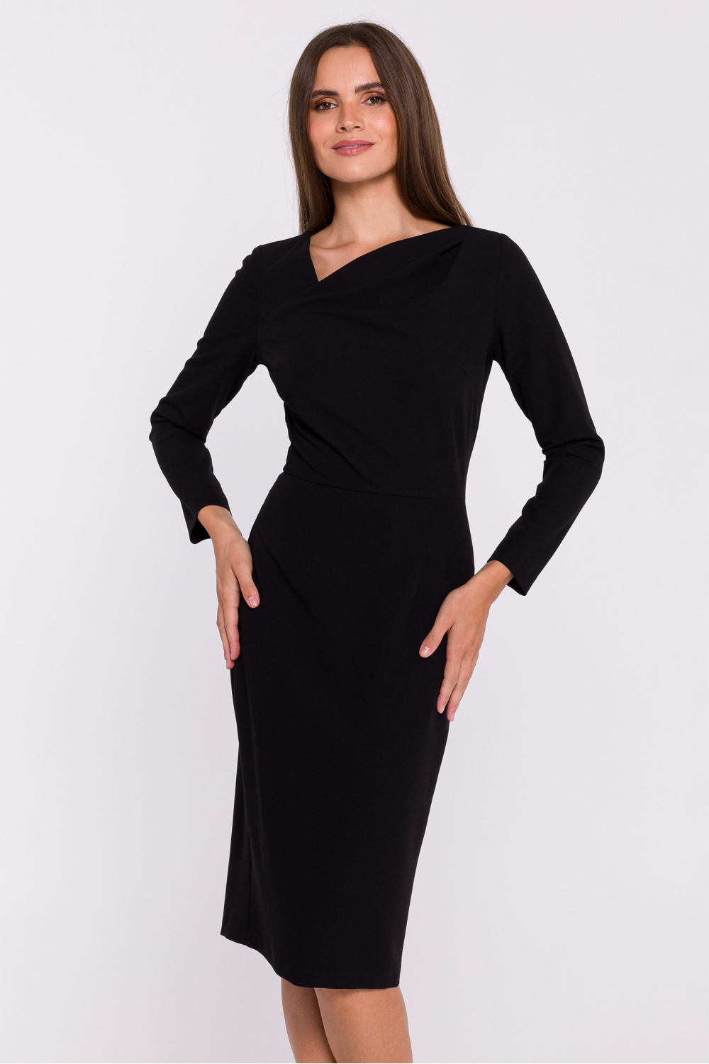 Sukienka Model S376 Black - Stylove200352 - Czarny
