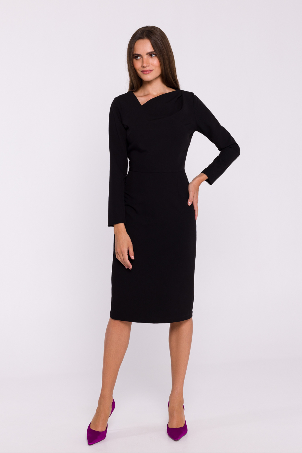 Sukienka Model S376 Black - Stylove200352 - Czarny - obrazek 2