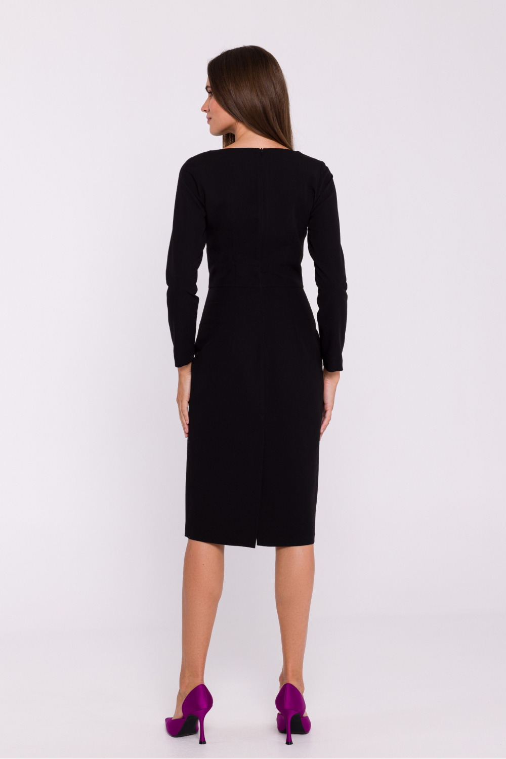 Sukienka Model S376 Black - Stylove200352 - Czarny - obrazek 3