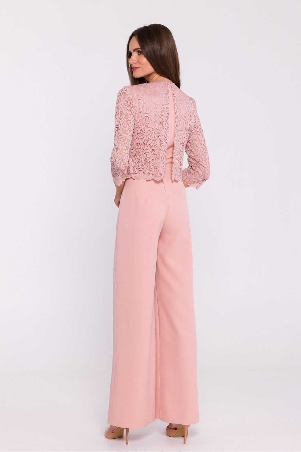 Kombinezon Model S381 Powder Pink - Stylove201102 - Różowy - obrazek 2