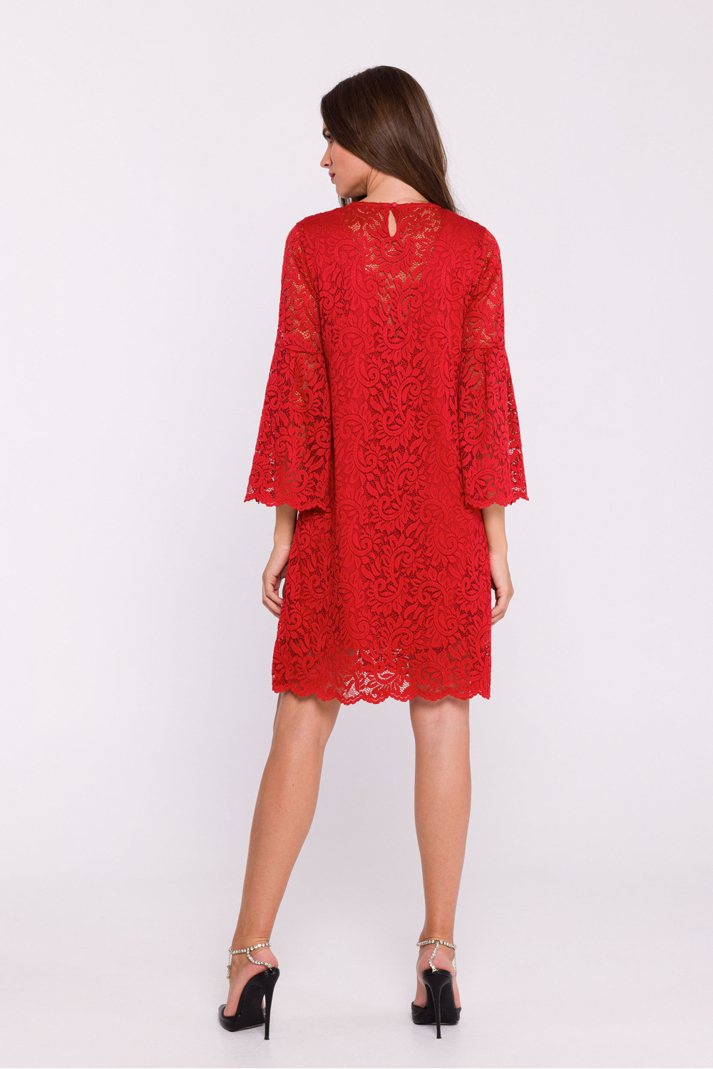Sukienka Model S380 Red - Stylove201108 - Czerwony - obrazek 3