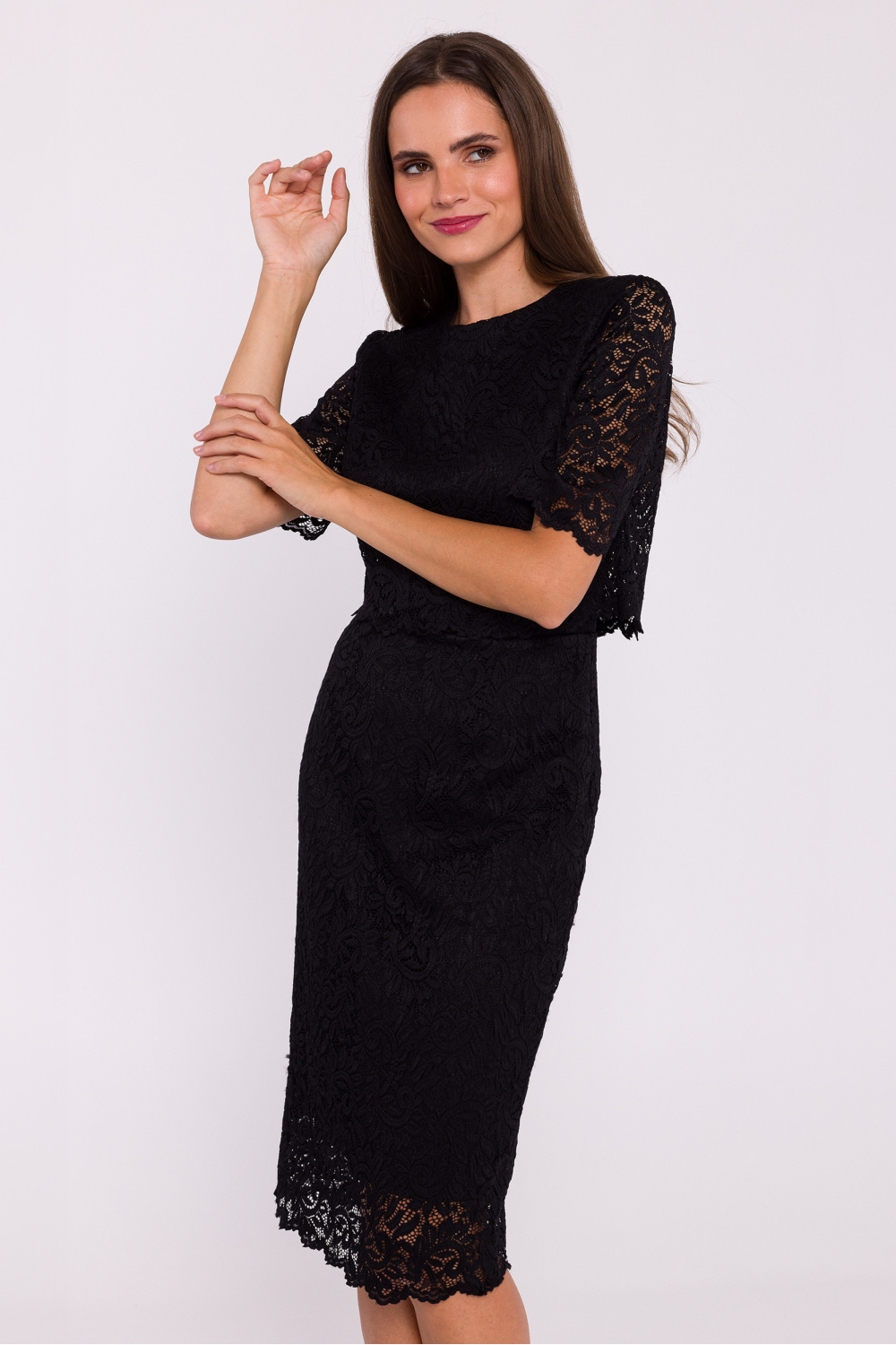 Sukienka Model S379 Black - Stylove201113 - Czarny