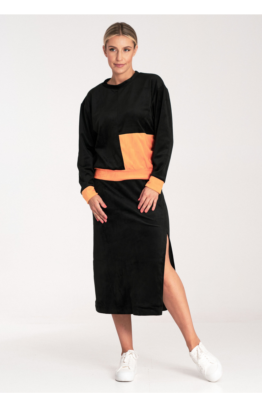 Spódnica Komplet Model M1036 Black - Figl201452 - Czarny