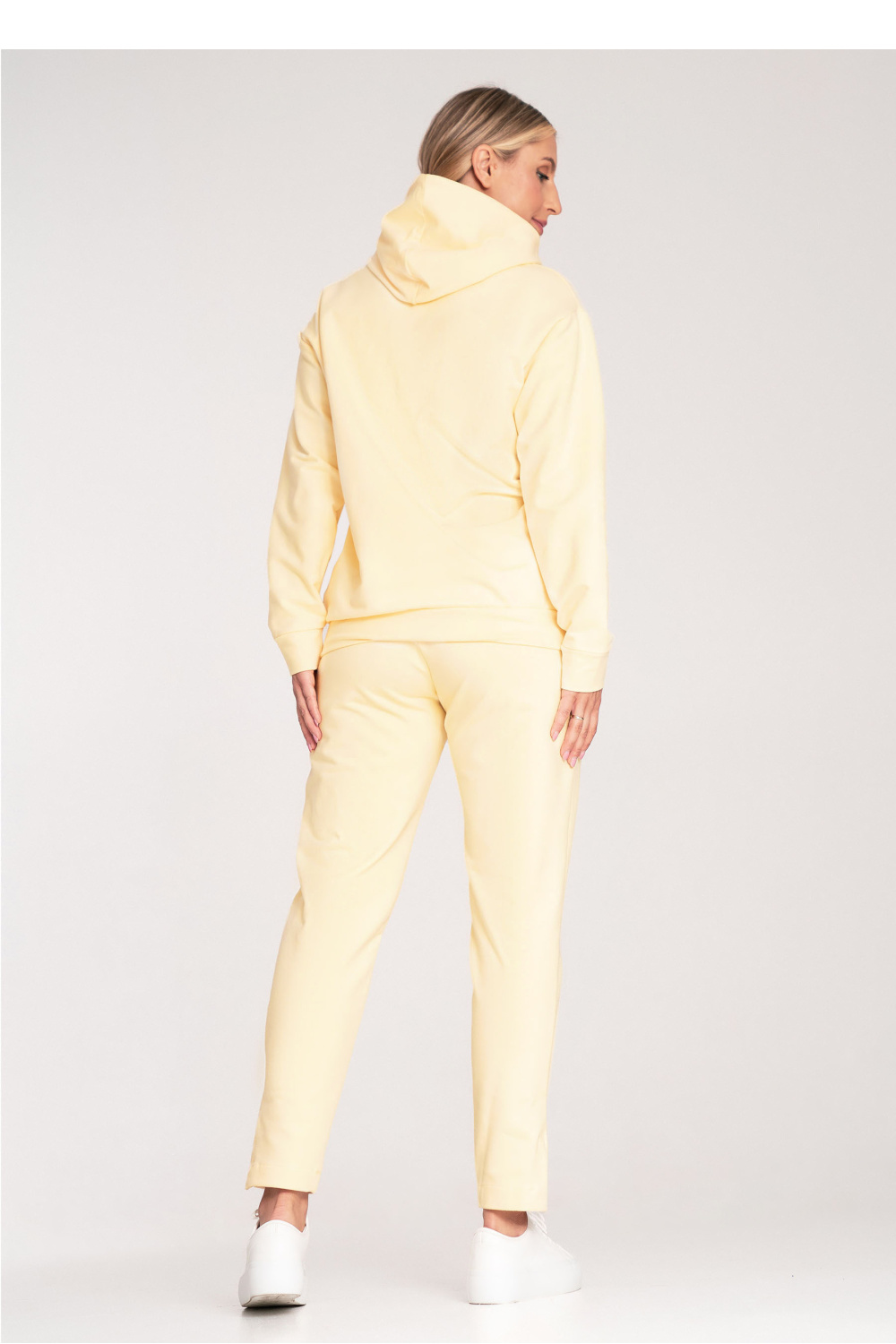 Spodnie Dresowe Model M1035 Yellow - Figl201476 - Żółty - obrazek 3