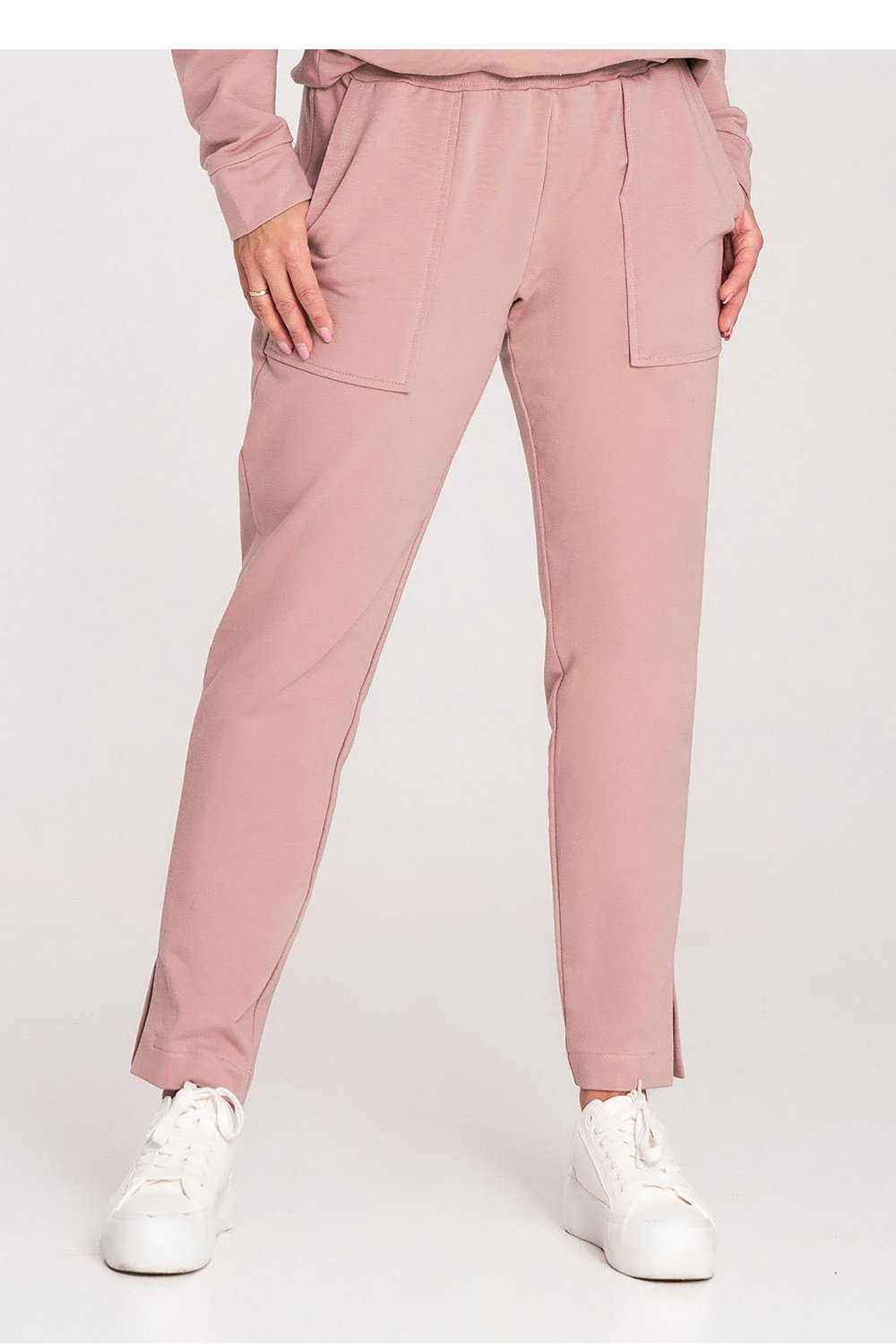 Spodnie Dresowe Model M1035 Dark Pink - Figl201478 - Różowy