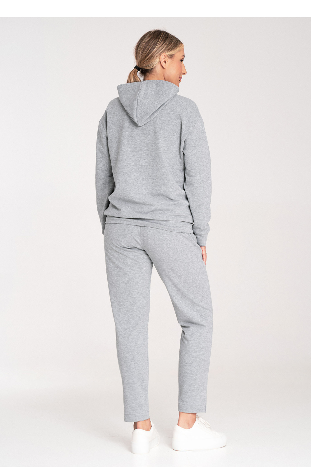 Bluza Damska Model M1034 Grey - Figl201489 - Szary - obrazek 3