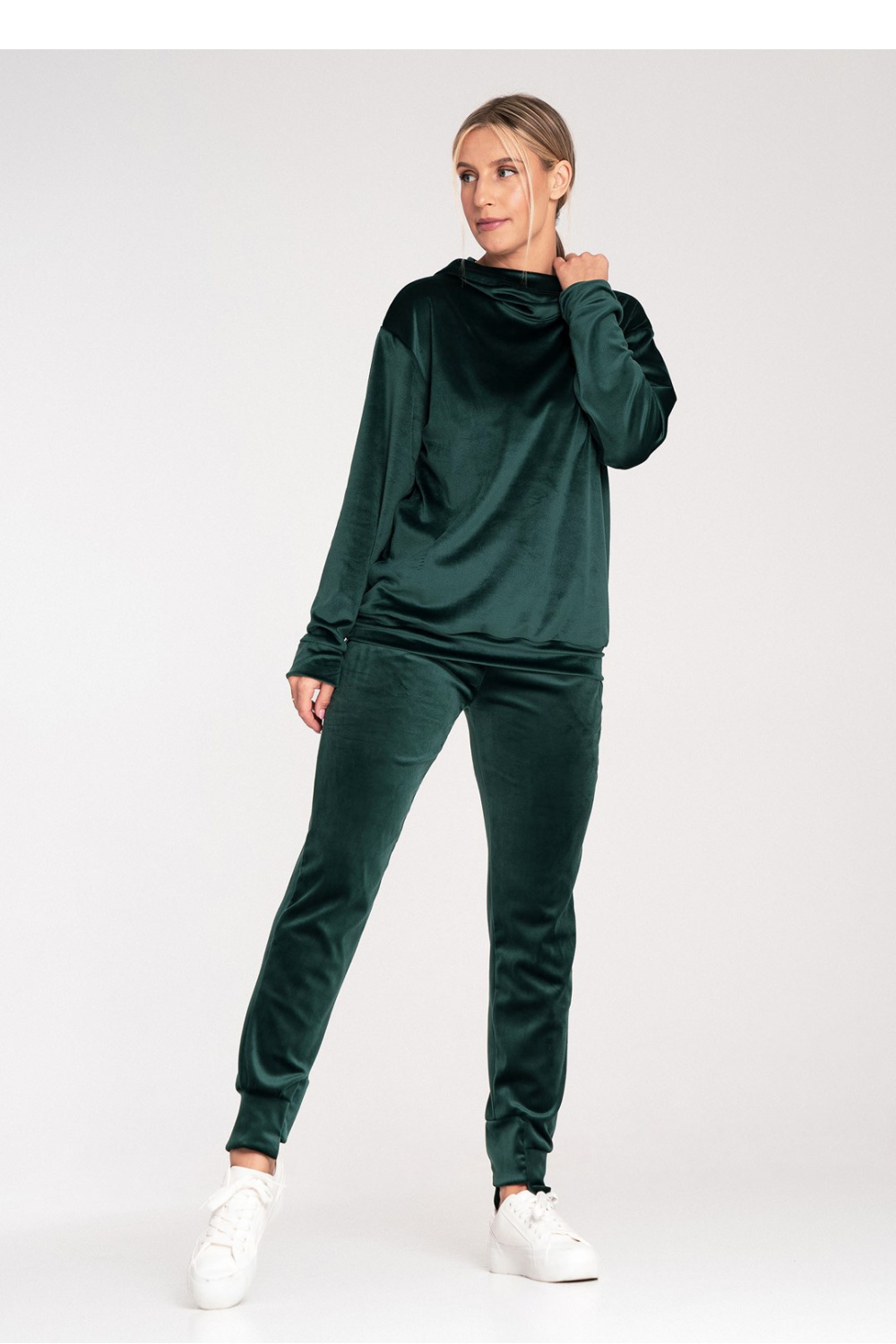 Bluza Damska Model M745 Green - Figl201502 - Zielony - obrazek 2