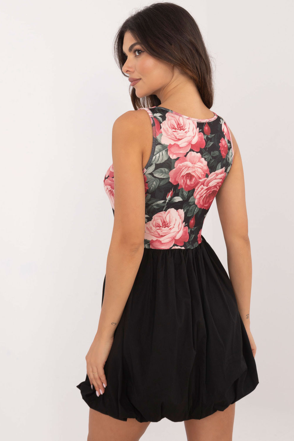 Sukienka Model DHJ-SK-19805-2.65 Black/Pink - Italy Moda201785 - Czarny - obrazek 3