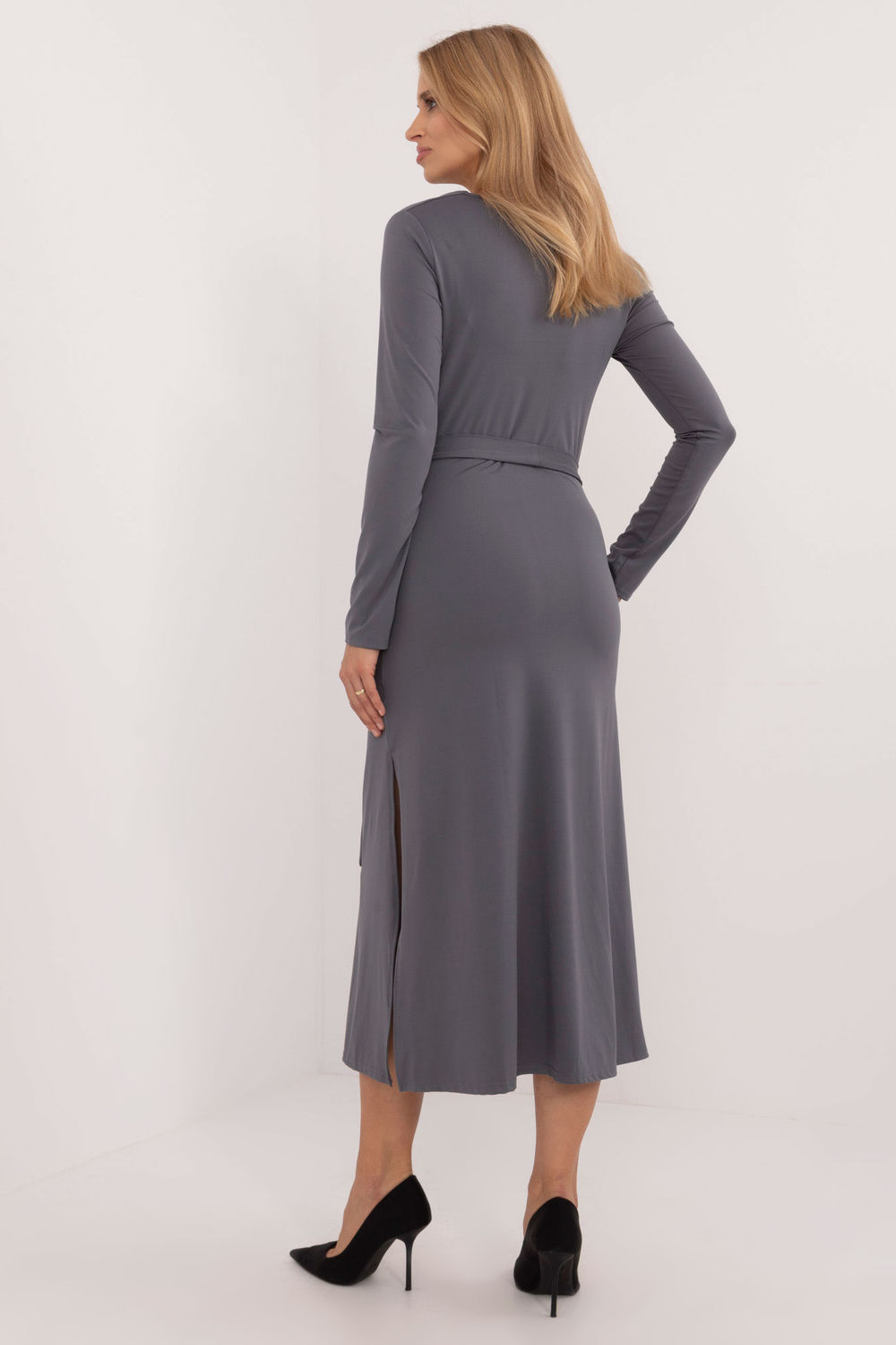 Sukienka Model LK-SK-509792.21P Dark Grey - Lakerta201961 - Szary - obrazek 3