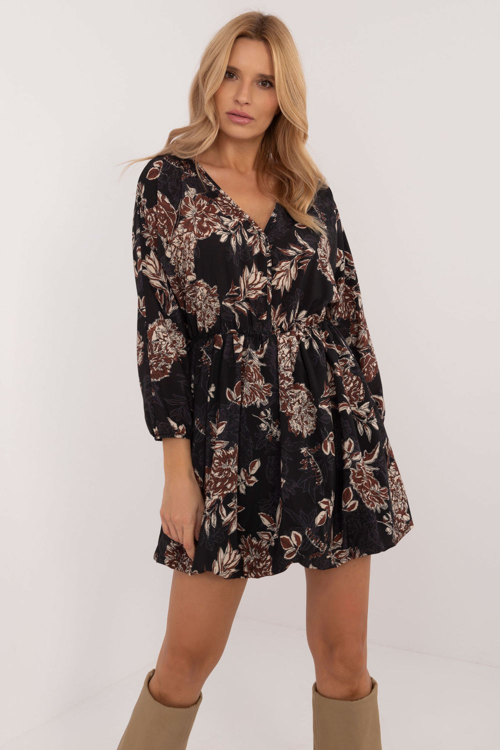 Sukienka Model DHJ-SK-19861-6.42 Black - Italy Moda202006 - Czarny