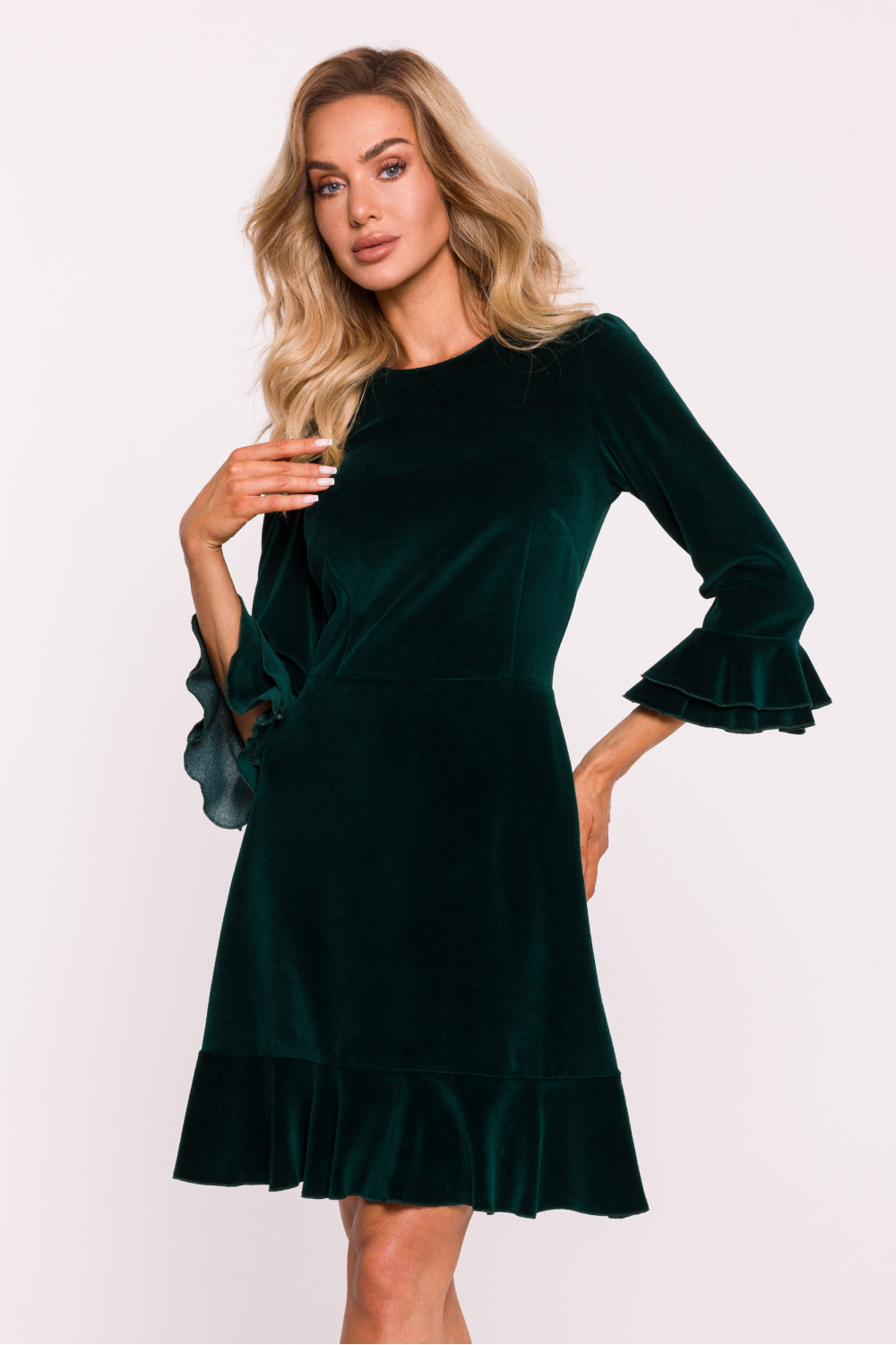 Sukienka Model MOE825 Green - Moe202153 - Zielony