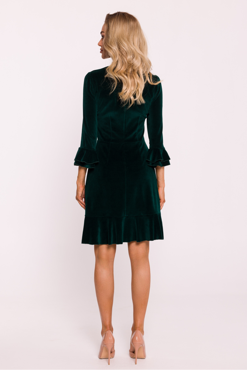 Sukienka Model MOE825 Green - Moe202153 - Zielony - obrazek 3