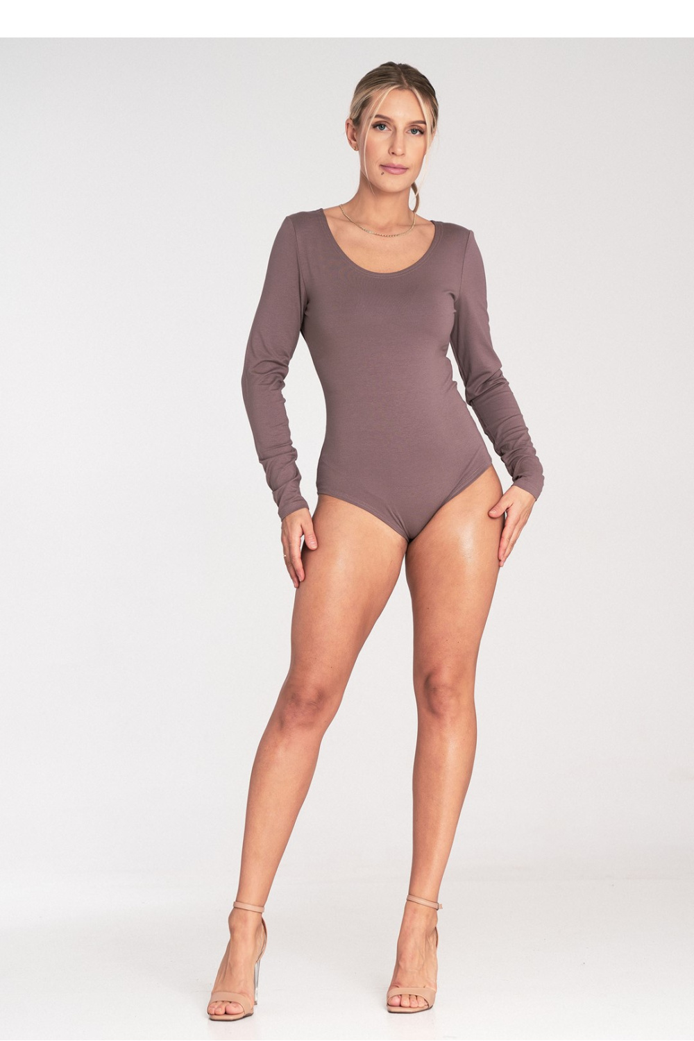 Body Model M1038 Brown - Figl203122 - Brązowy - obrazek 2