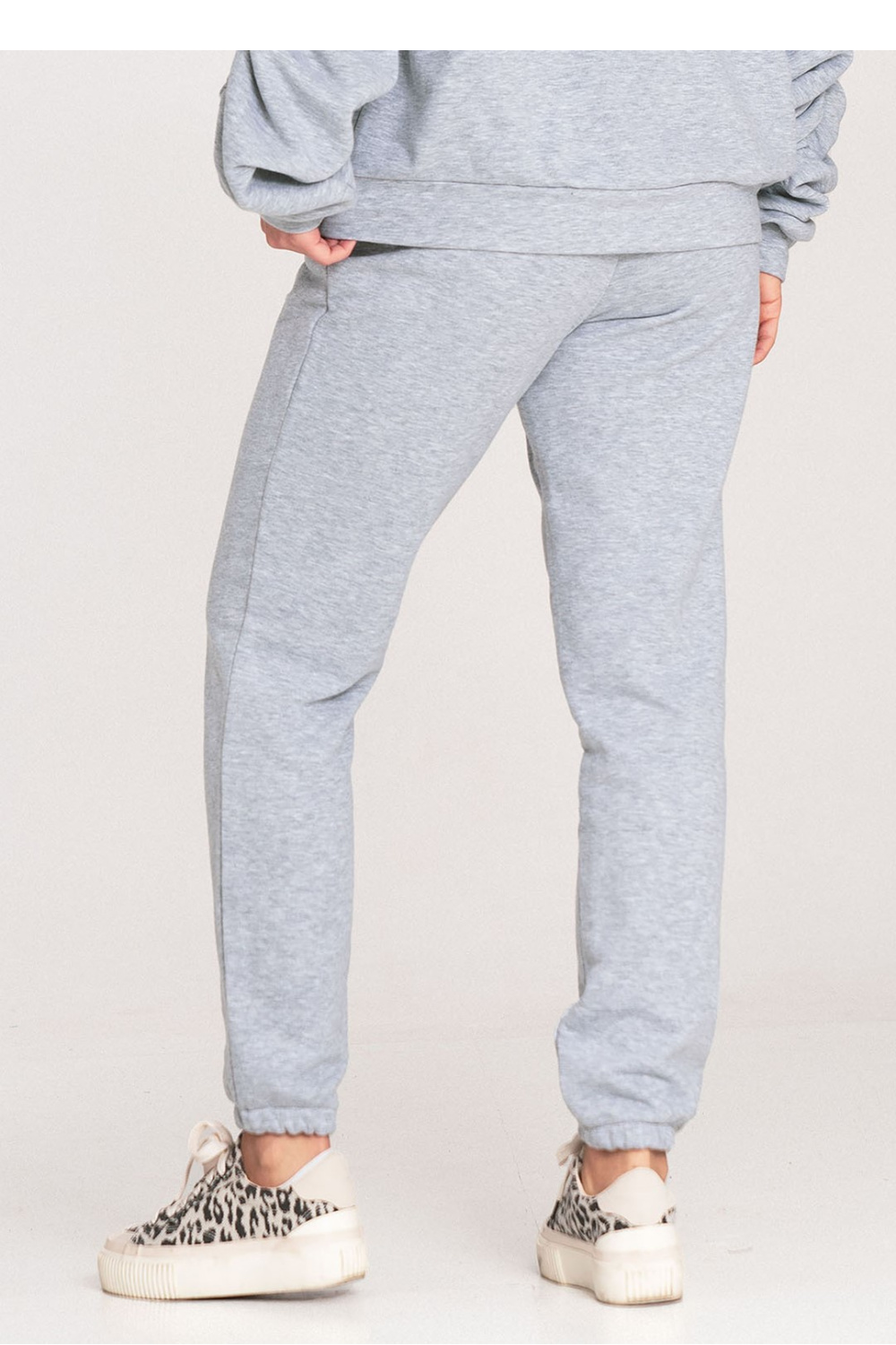 Spodnie Dresowe Model M1056 Grey - Figl203129 - Szary - obrazek 3