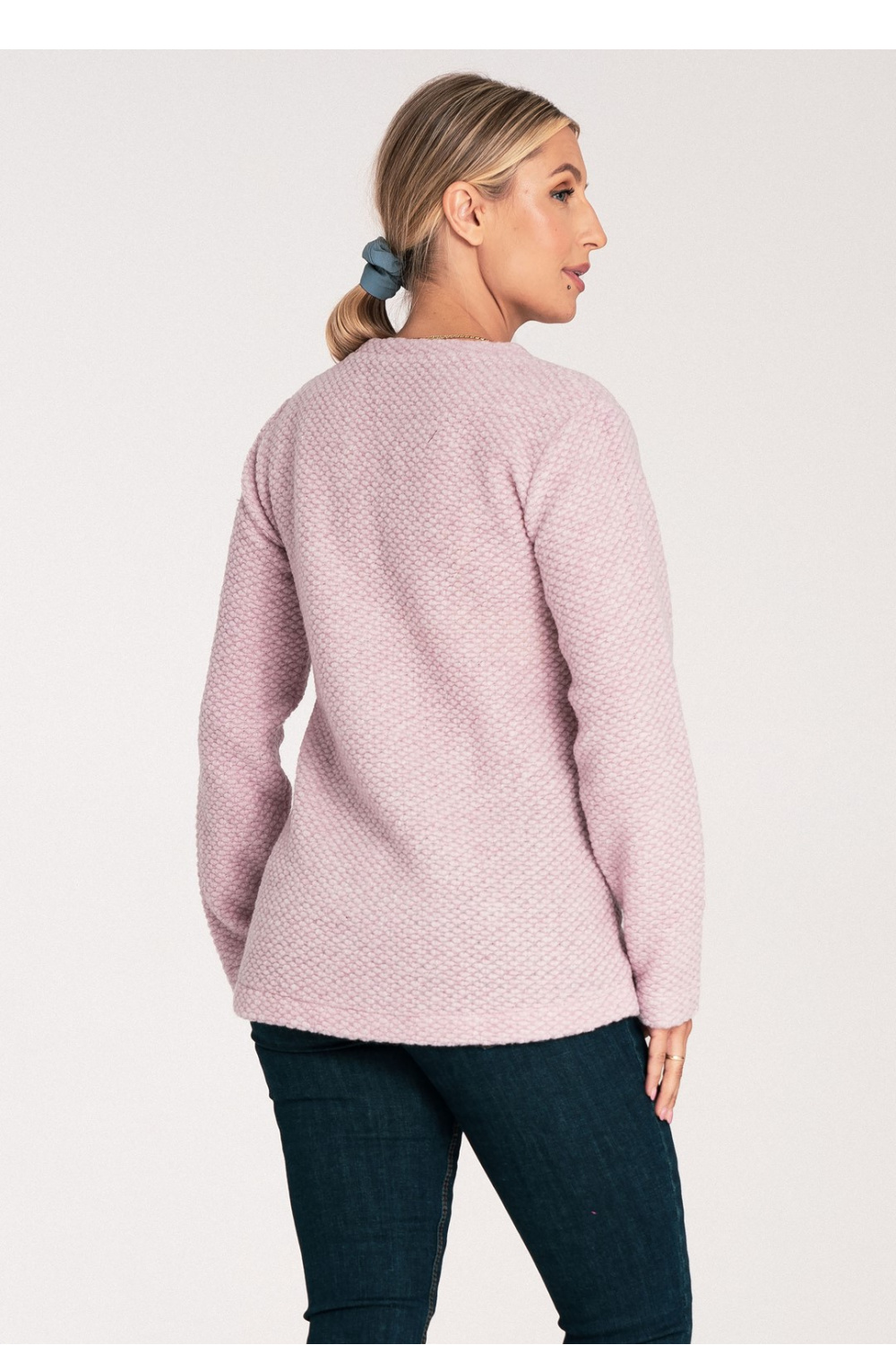 Sweter Damski Model M1044 Pink - Figl203152 - Różowy - obrazek 3