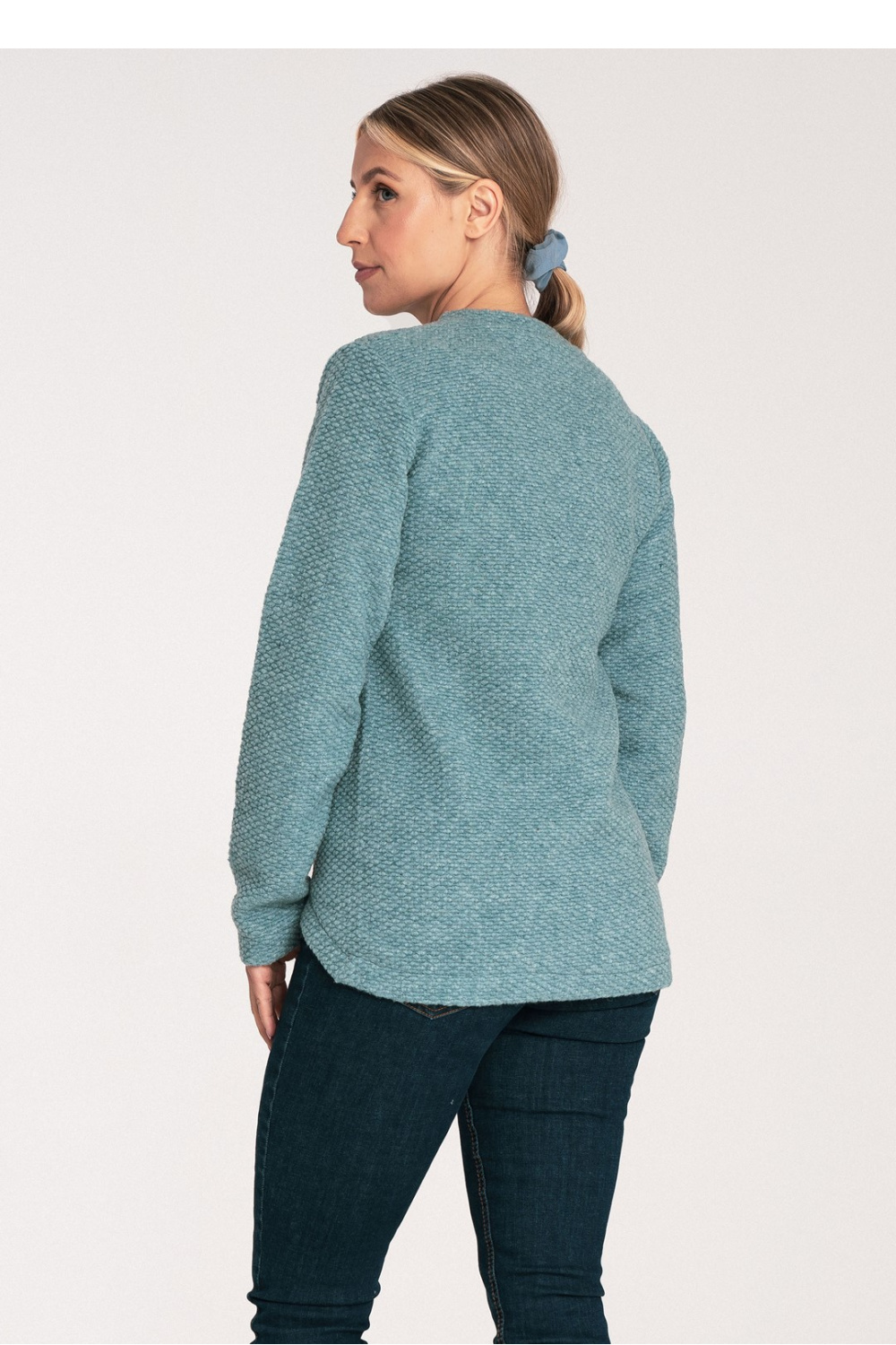 Sweter Damski Model M1044 Mint - Figl203154 - Zielony - obrazek 3