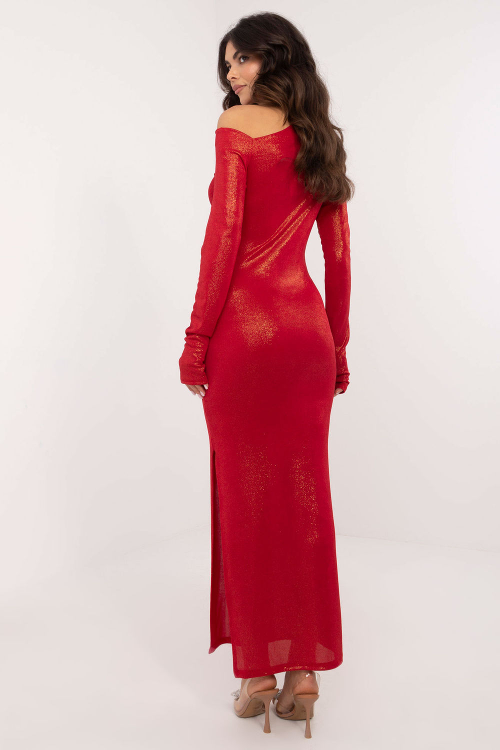 Sukienka Model DHJ-SK-20093.17 Red - Italy Moda203298 - Czerwony - obrazek 3
