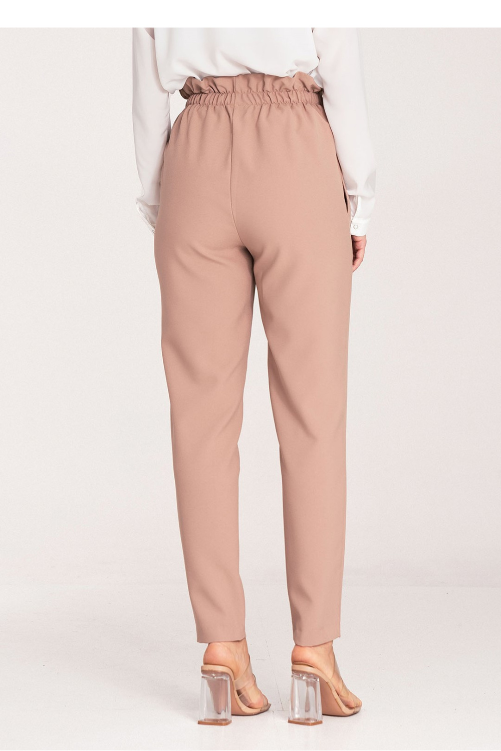 Spodnie Damskie Model M1072 Beige - Figl204299 - Beżowy - obrazek 3