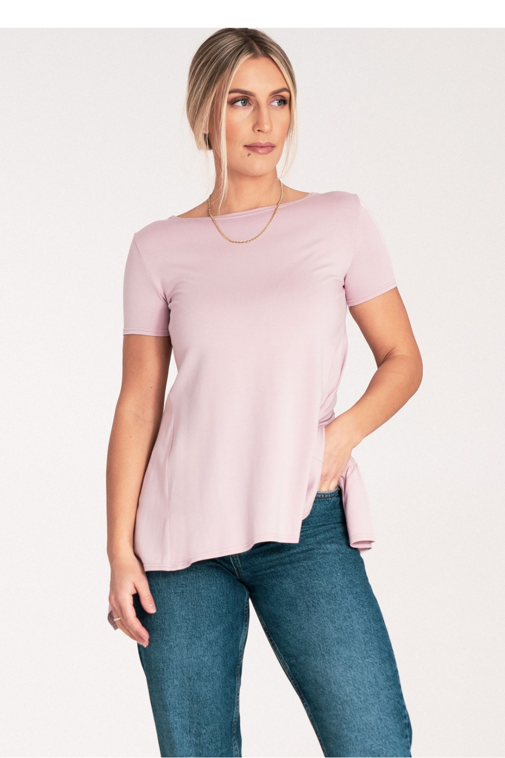 Bluzka Model M1051 Pink - Figl204337 - Różowy