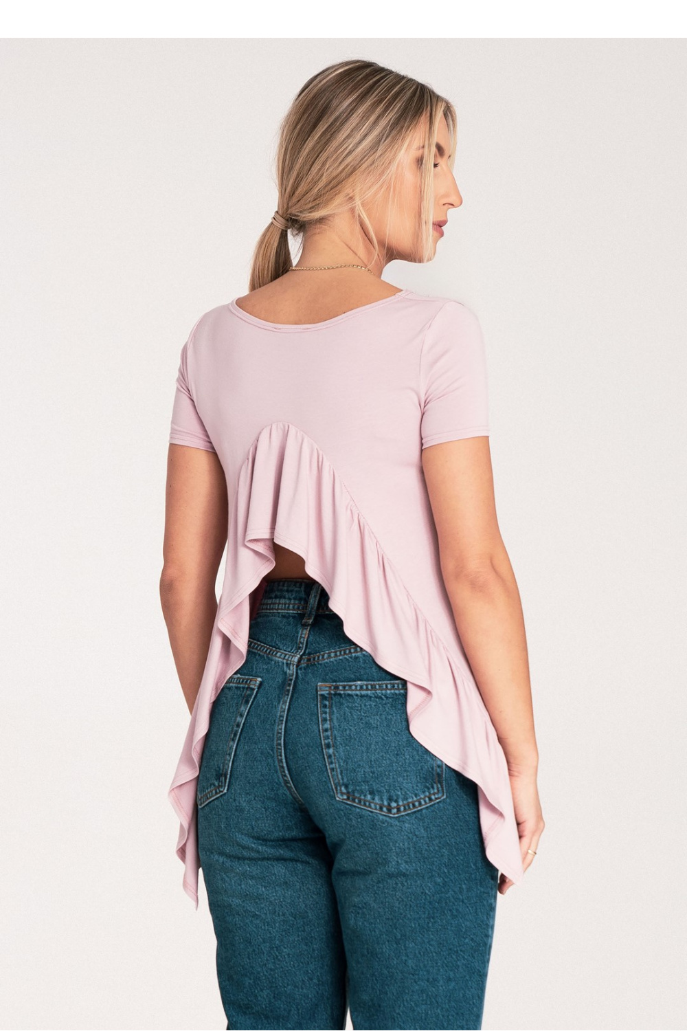 Bluzka Model M1051 Pink - Figl204337 - Różowy - obrazek 3