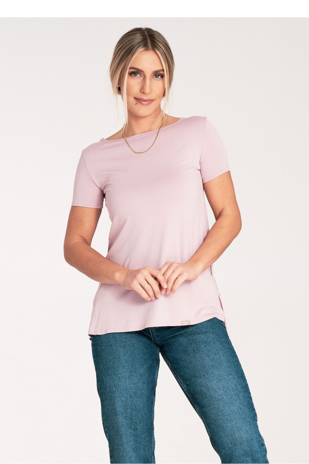 Bluzka Model M1051 Pink - Figl204337 - Różowy - obrazek 4