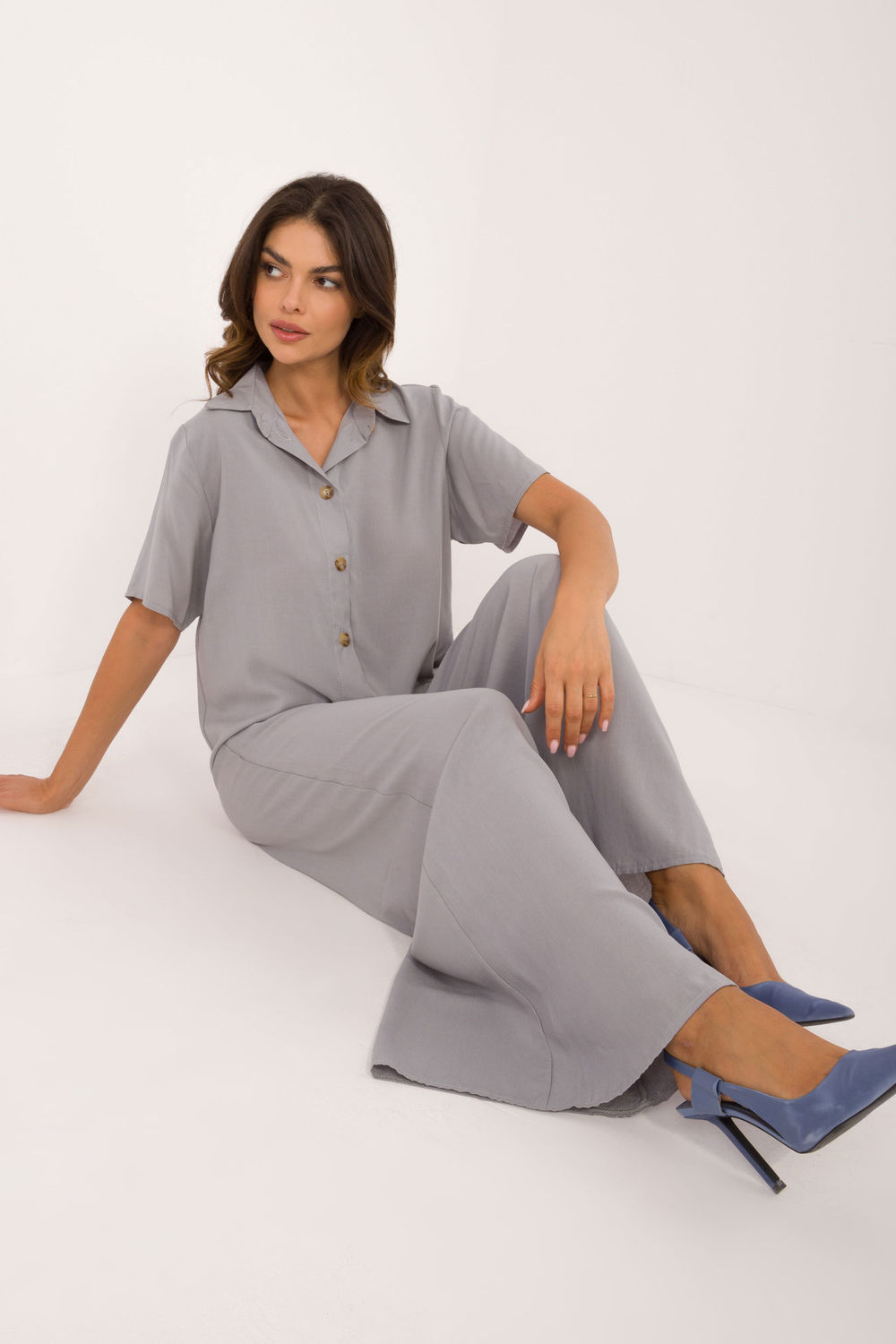 Spodnie Komplet Model LK-KMPL-509714.20 Grey - Lakerta208648 - Szary - obrazek 2