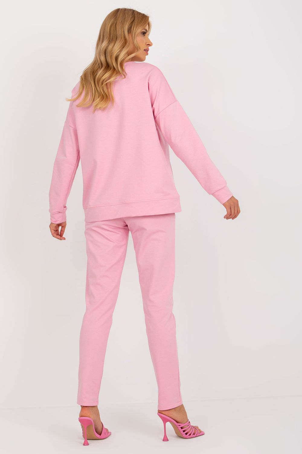 Spodnie Komplet Model LK-KMPL-509315.06 Pink - Lakerta208656 - Różowy - obrazek 3
