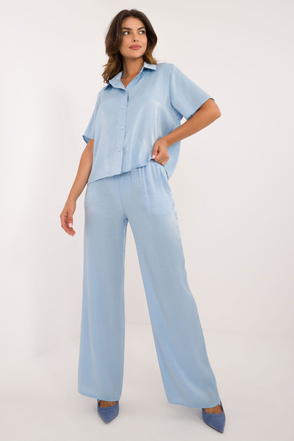 Spodnie Komplet Model LK-KMPL-509728.84 Light Blue - Lakerta208692 - Niebieski
