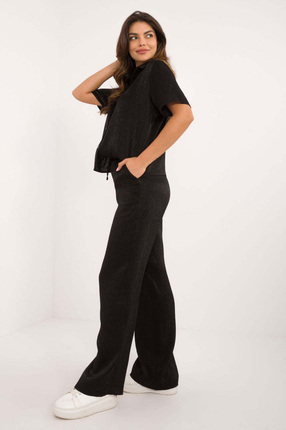Spodnie Komplet Model LK-KMPL-509728.84 Black - Lakerta208693 - Czarny - obrazek 2