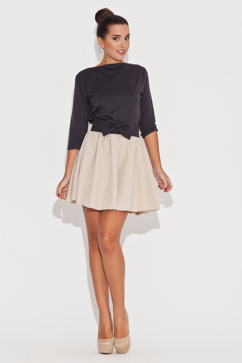 Spódnica Model K056 Black - Katrus47425 - Czarny