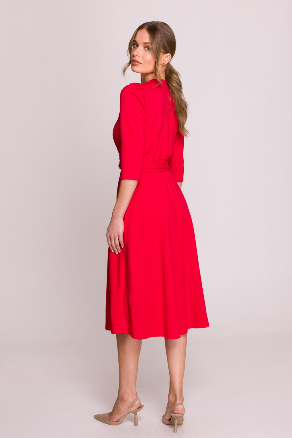 Sukienka Model S404 Red - Stylove209086 - Czerwony - obrazek 3