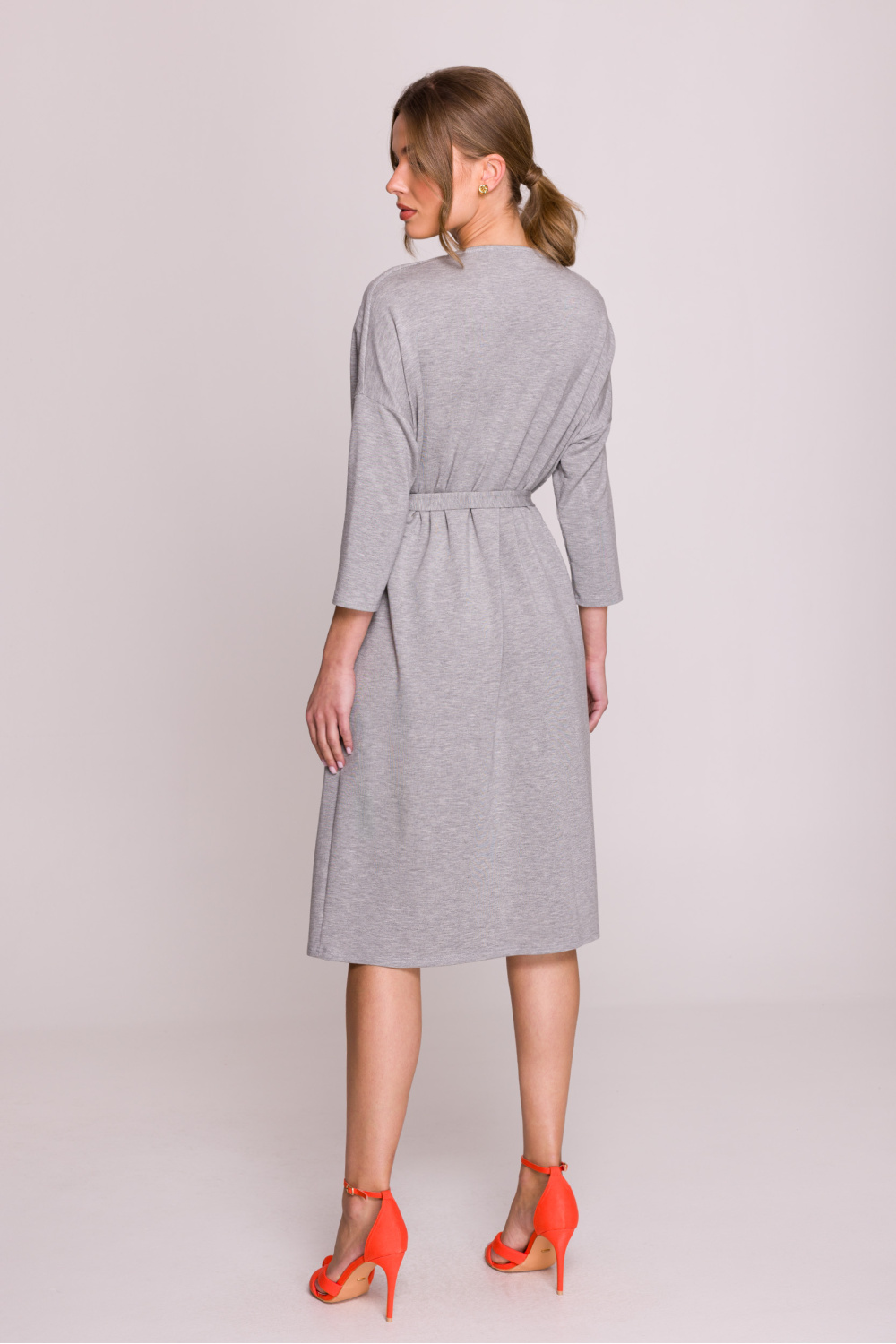 Sukienka Model S403 Grey - Stylove209088 - Szary - obrazek 3