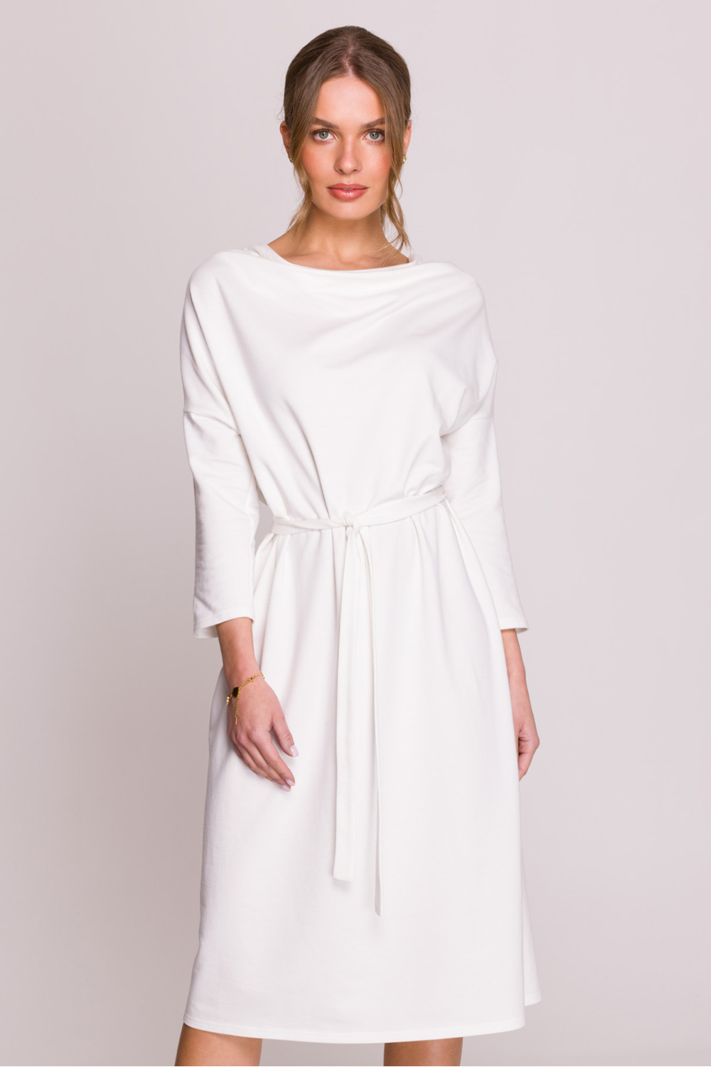 Sukienka Model S403 Ecru - Stylove209089 - Beżowy