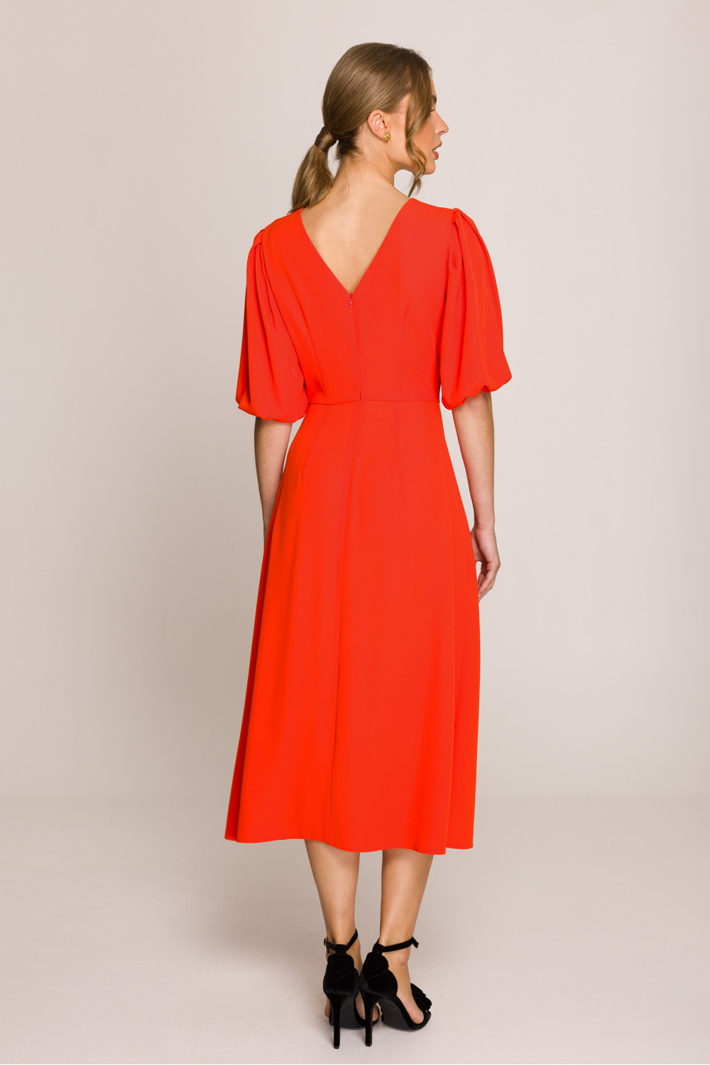 Sukienka Model S399 Coral - Stylove209102 - Czerwony - obrazek 2