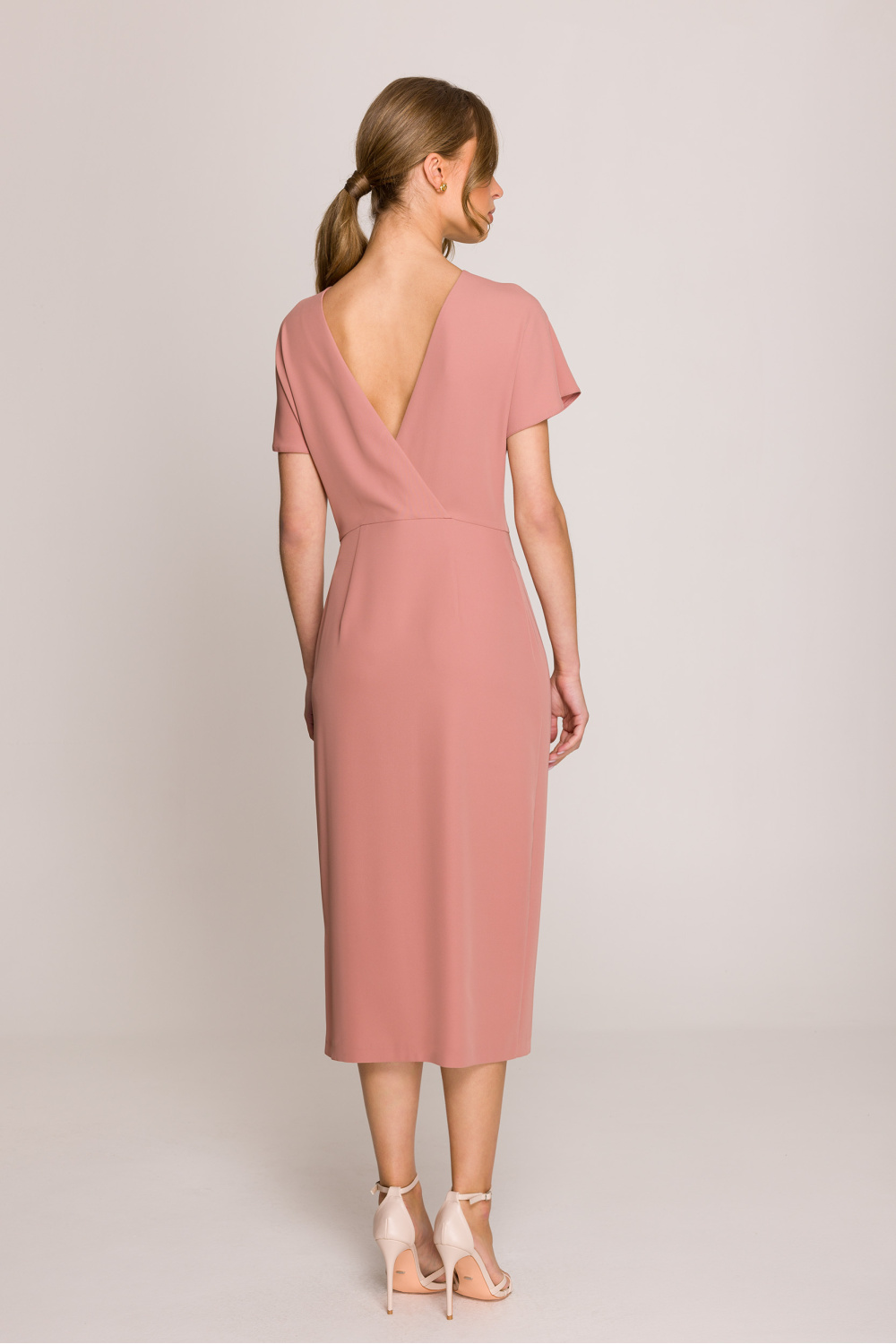 Sukienka Model S398 Różany - Stylove209106 - Różowy - obrazek 3