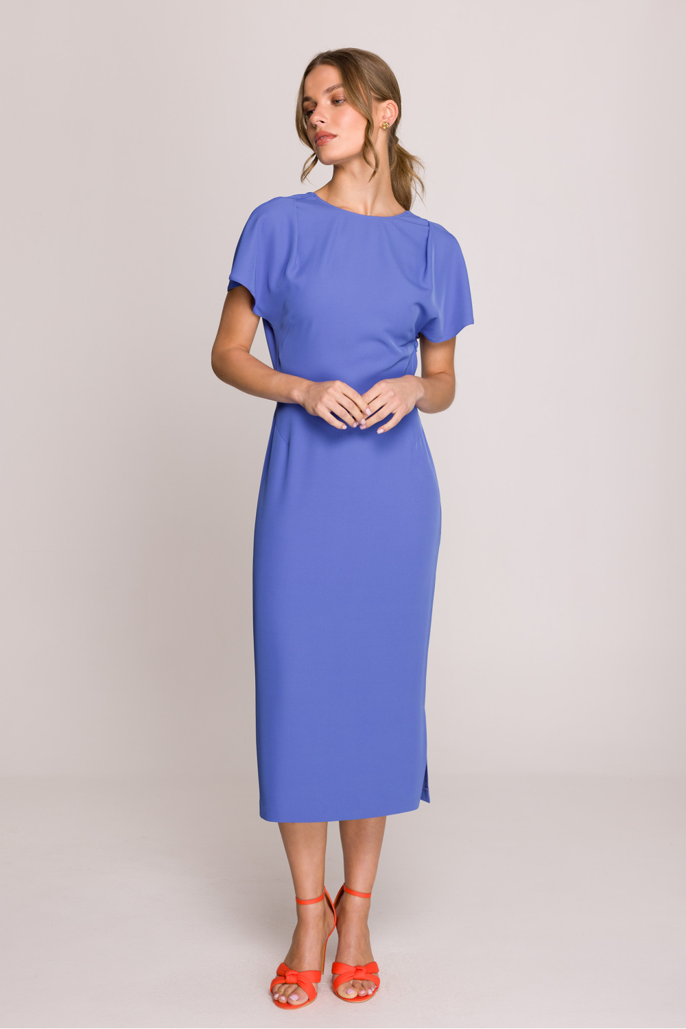 Sukienka Model S398 Blue - Stylove209108 - Niebieski