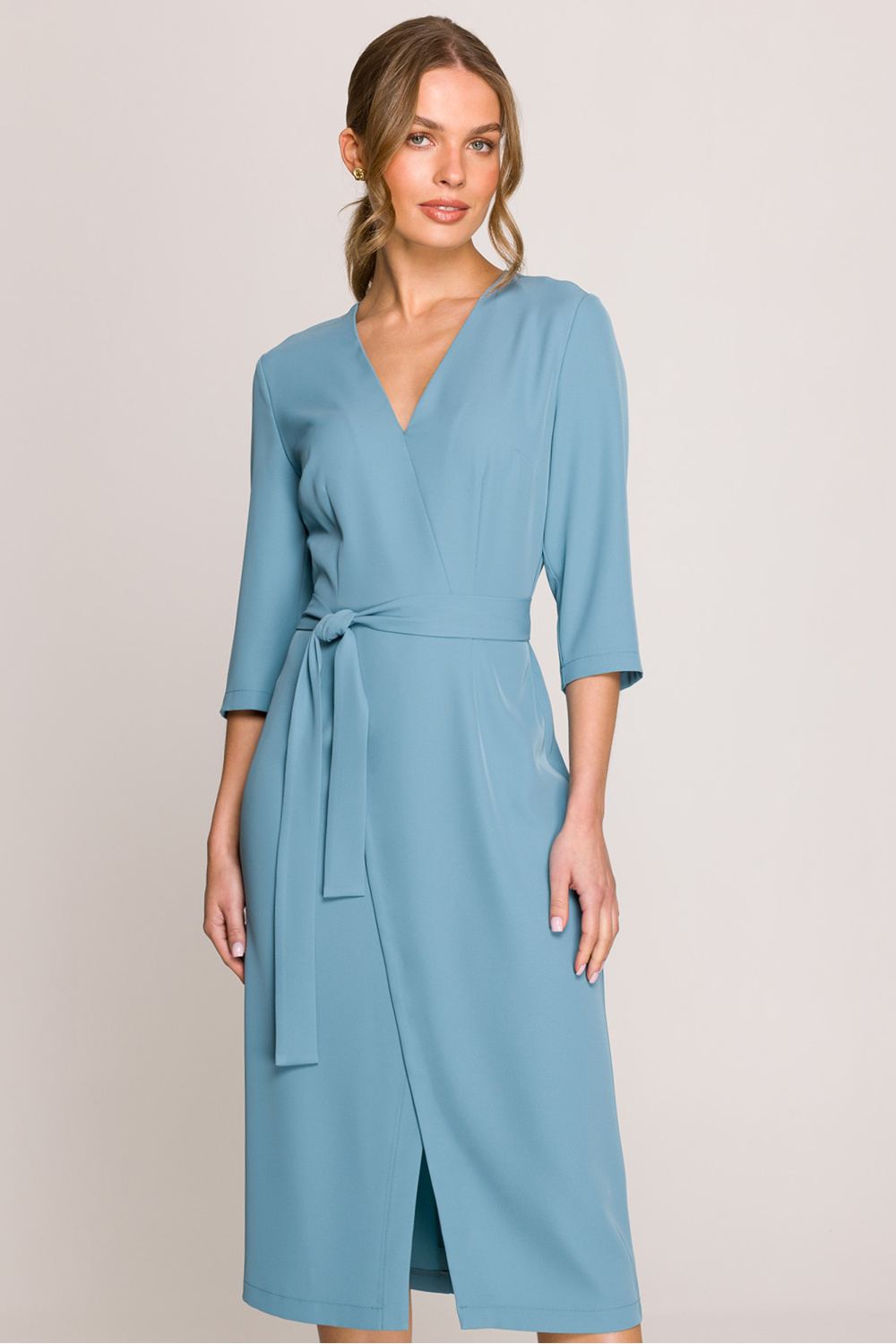 Sukienka Model S396 Cold Blue - Stylove209115 - Niebieski