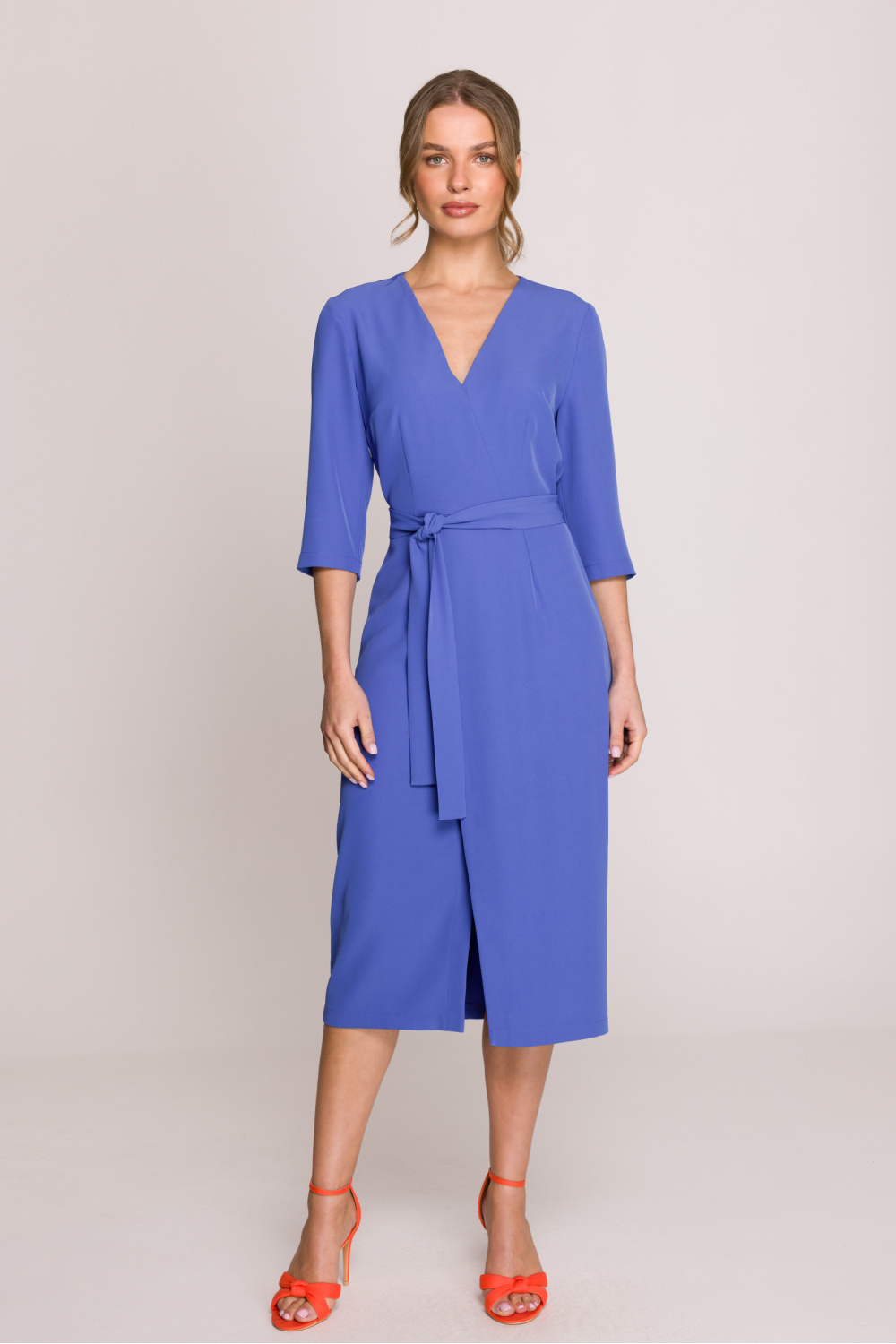 Sukienka Model S396 Blue - Stylove209117 - Niebieski