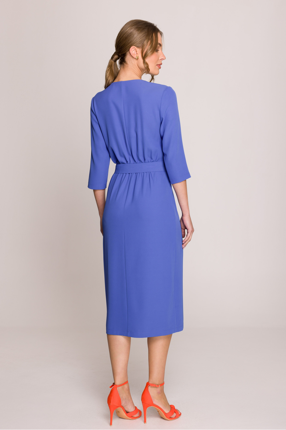 Sukienka Model S396 Blue - Stylove209117 - Niebieski - obrazek 2