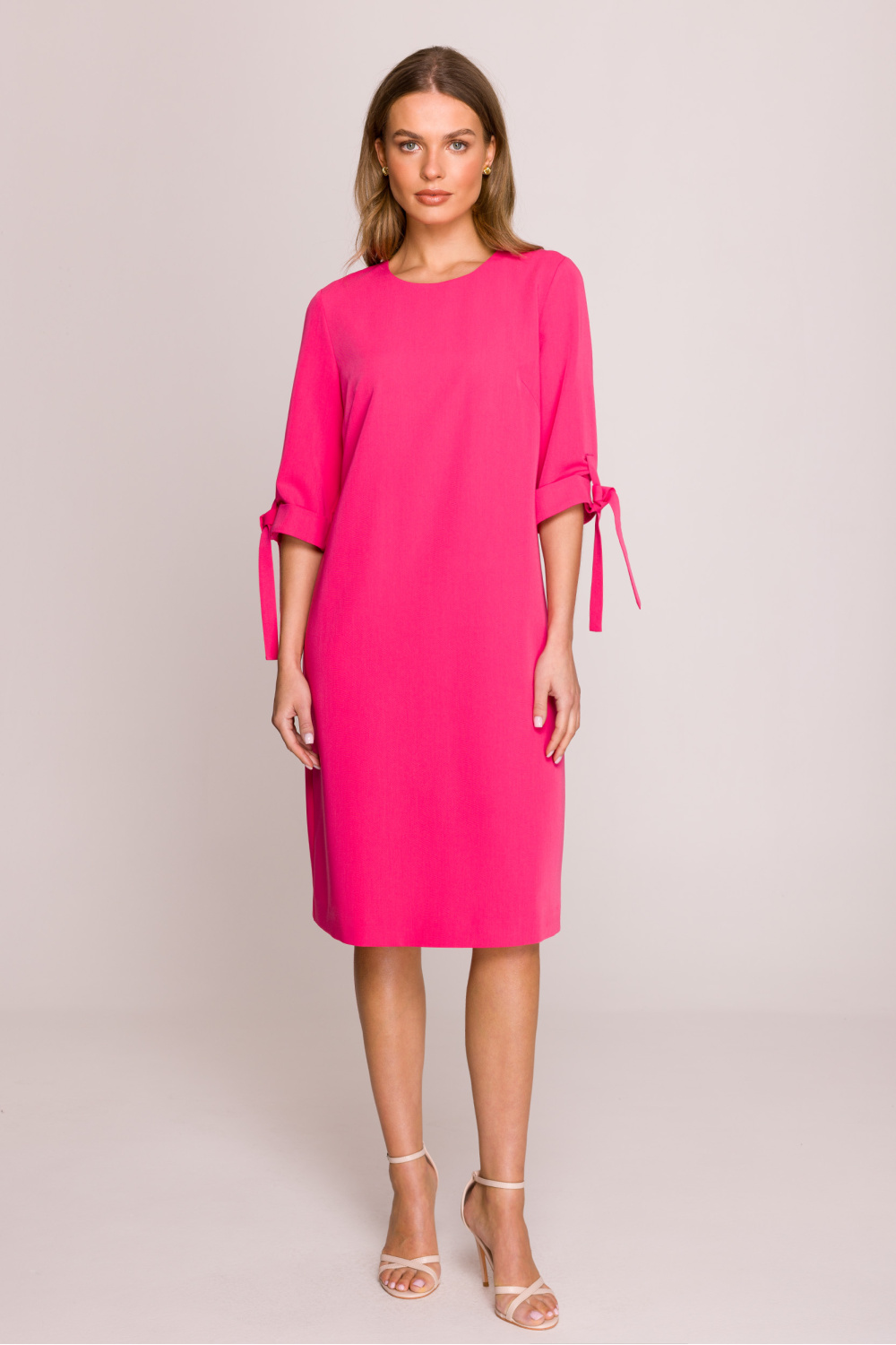 Sukienka Model S393 Pink - Stylove209134 - Różowy