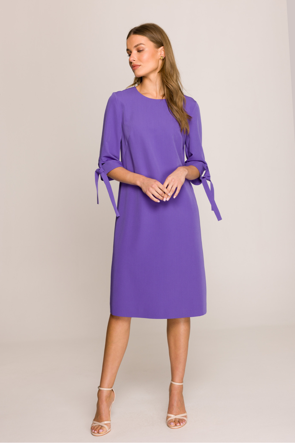 Sukienka Model S393 Violet - Stylove209137 - Fioletowy