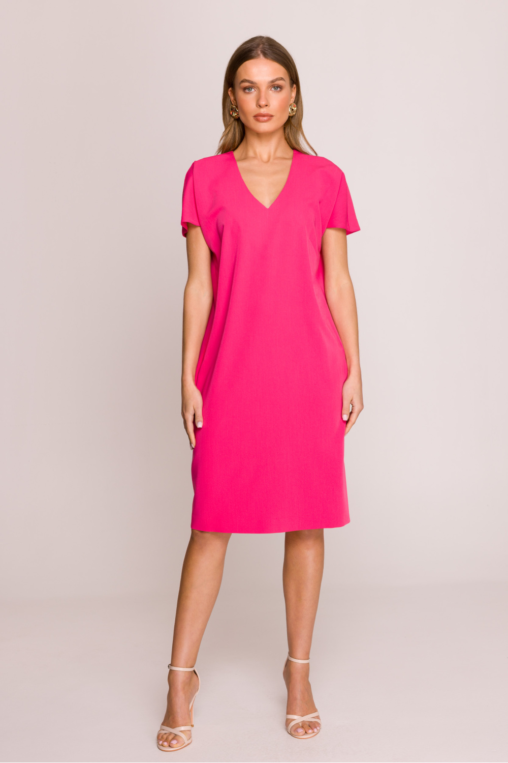 Sukienka Model S392 Pink - Stylove209141 - Różowy - obrazek 2